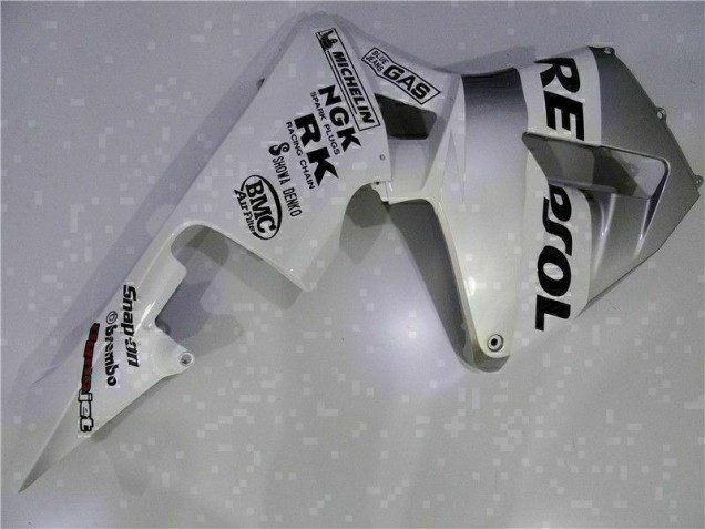 White Repsol 03-04 CBR600RR Motorcycle Fairings White Repsol 03-04 CBR600RR Motorcycle Fairings