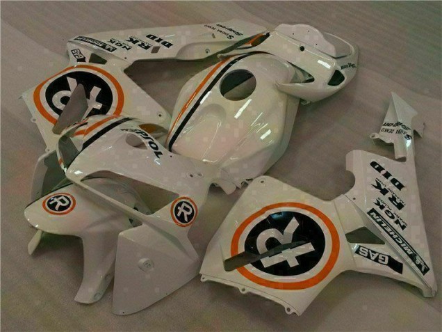 White Repsol 05-06 CBR600RR Motorcycle Fairings