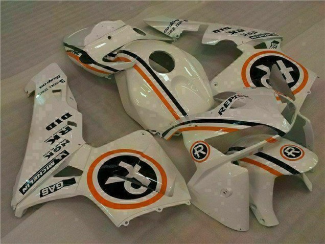 White Repsol 05-06 CBR600RR Motorcycle Fairings