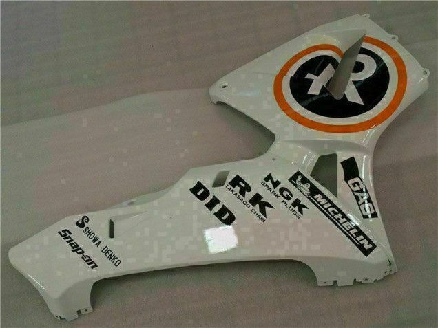 White Repsol 05-06 CBR600RR Motorcycle Fairings