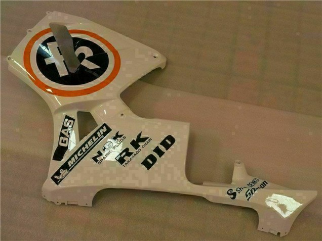 White Repsol 05-06 CBR600RR Motorcycle Fairings