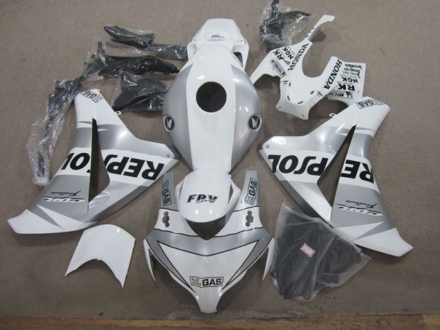 White Repsol 08-11 CBR1000RR Motorcycle Fairing White Repsol 08-11 CBR1000RR Motorcycle Fairing