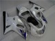 White Silver 01-03 GSXR 600/750 Motorcycle Fairings White Silver 01-03 GSXR 600/750 Motorcycle Fairings