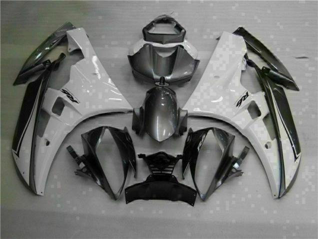 White Silver 06-07 YZF R6 Motorcycle Fairings