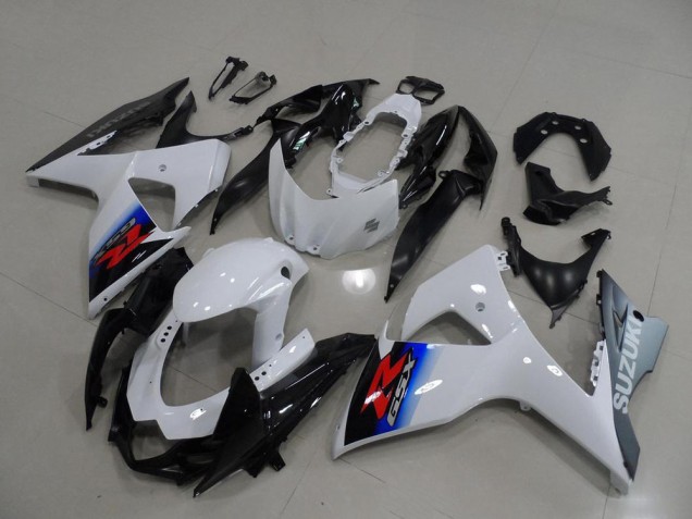 White Silver 09-16 GSXR 1000 Motorcycle Fairings White Silver 09-16 GSXR 1000 Motorcycle Fairings