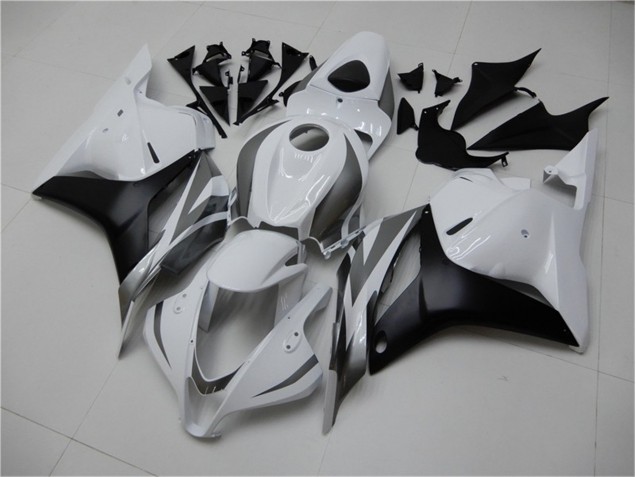 White Silver Black 09-12 CBR600RR Motorcycle Fairings White Silver Black 09-12 CBR600RR Motorcycle Fairings