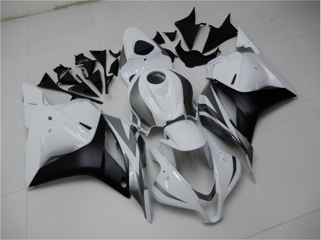 White Silver Black 09-12 CBR600RR Motorcycle Fairings White Silver Black 09-12 CBR600RR Motorcycle Fairings