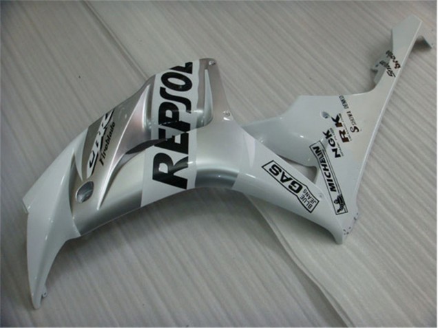 White Silver Black Repsol 04-05 CBR1000RR Motorcycle Fairings White Silver Black Repsol 04-05 CBR1000RR Motorcycle Fairings