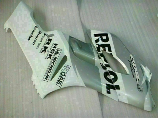 White Silver Repsol 04-05 CBR1000RR Motorcycle Fairings White Silver Repsol 04-05 CBR1000RR Motorcycle Fairings