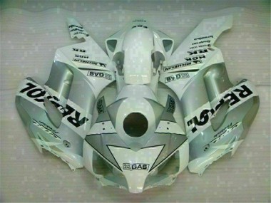 White Silver Repsol 04-05 CBR1000RR Motorcycle Fairings