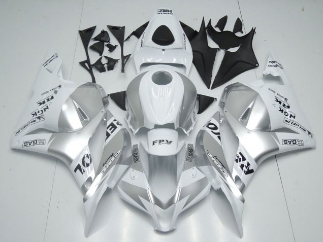 White Silver Repsol 09-12 CBR600RR Motorcycle Fairings White Silver Repsol 09-12 CBR600RR Motorcycle Fairings