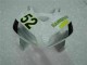 White Yellow Green 52 05-06 CBR600RR Motorcycle Fairings White Yellow Green 52 05-06 CBR600RR Motorcycle Fairings