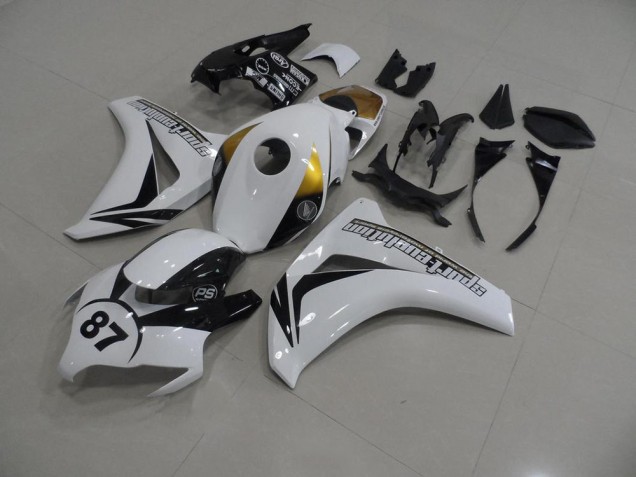 White and Black 87 08-11 CBR1000RR Motorcycle Fairings White and Black 87 08-11 CBR1000RR Motorcycle Fairings