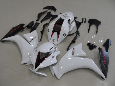 White and Matte Black OEM Style 12-16 CBR1000RR Motorcycle Fairings