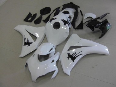 White with Special Decals 08-11 CBR1000RR Motorcycle Fairings