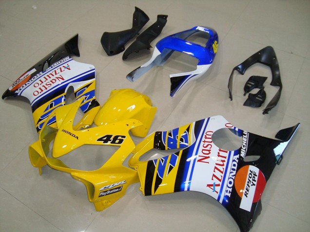 Yellow 01-03 CBR600 F4i Motorcycle Fairings Yellow 01-03 CBR600 F4i Motorcycle Fairings