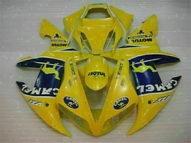 Yellow 02-03 YZF R1 Motorcycle Fairings