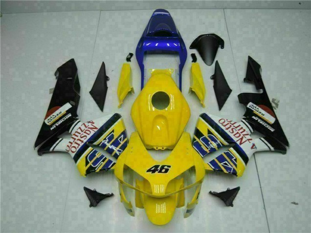 Yellow 03-04 CBR600RR Motorcycle Fairings Yellow 03-04 CBR600RR Motorcycle Fairings