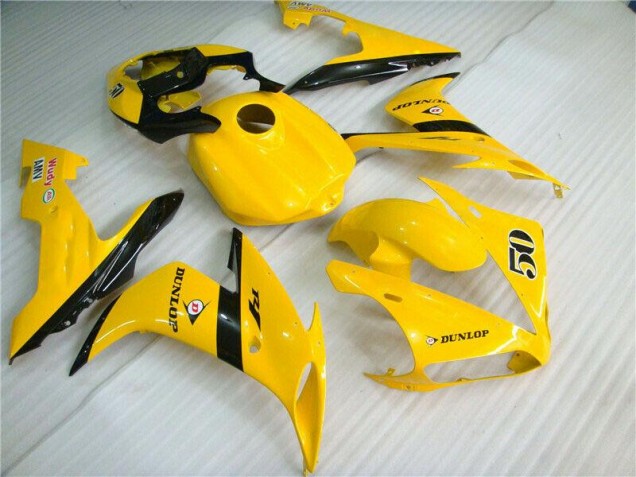 Yellow 04-06 YZF R1 Motorcycle Fairings