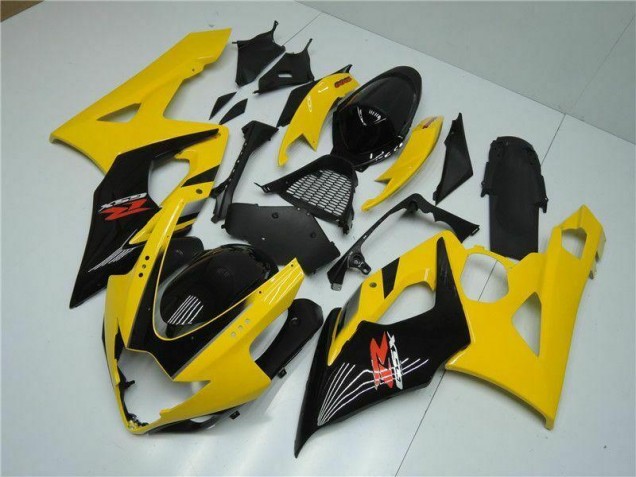 Yellow 05-06 GSXR 1000 Motorcycle Fairings