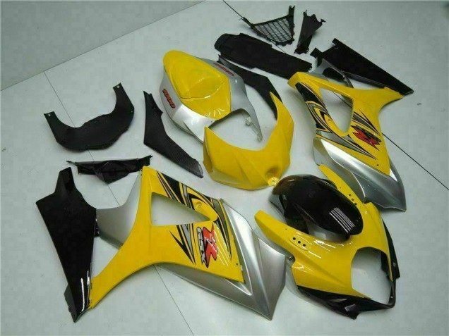 Yellow 07-08 GSXR 1000 Motorcycle Bodywork Yellow 07-08 GSXR 1000 Motorcycle Bodywork