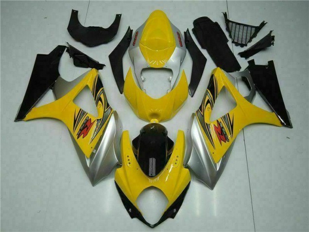 Yellow 07-08 GSXR 1000 Motorcycle Bodywork Yellow 07-08 GSXR 1000 Motorcycle Bodywork