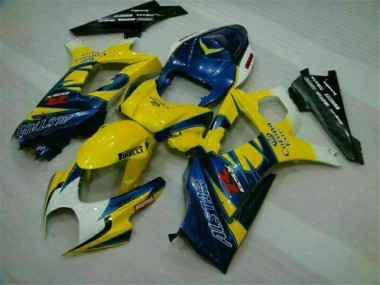 Yellow 07-08 GSXR 1000 Motorcycle Fairing
