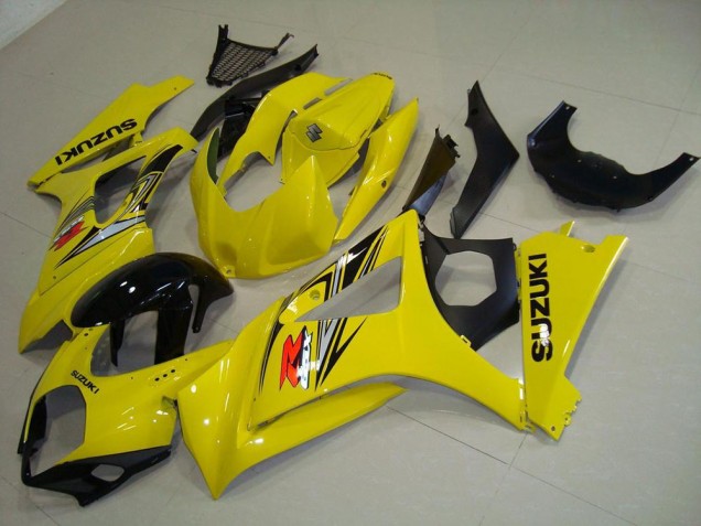 Yellow 07-08 GSXR 1000 Motorcycle Fairings Yellow 07-08 GSXR 1000 Motorcycle Fairings