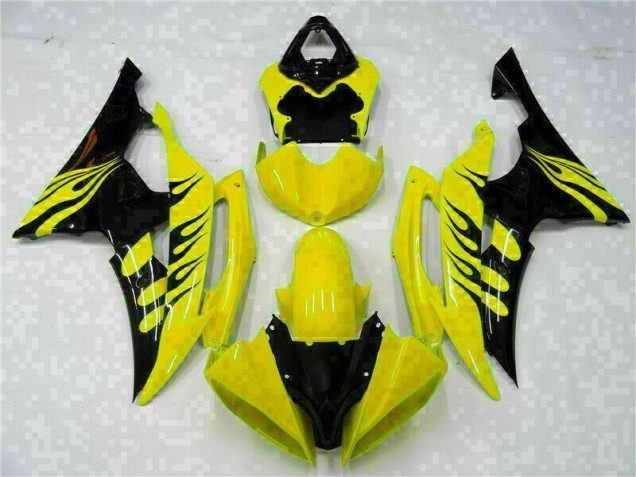 Yellow 08-16 YZF R6 Motorcycle Fairings