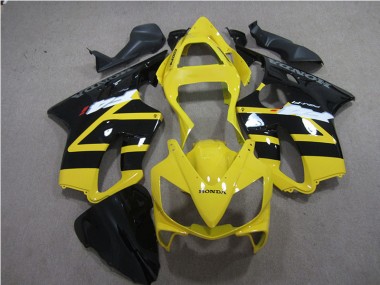 Yellow Black 01-03 CBR600 F4i Motorcycle Fairing