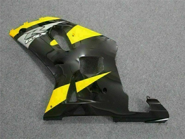 Yellow Black 01-03 GSXR 600/750 Motorcycle Fairings Yellow Black 01-03 GSXR 600/750 Motorcycle Fairings