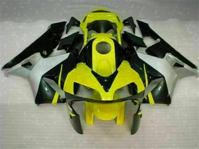 Yellow Black 03-04 CBR600RR Motorcycle Fairings Yellow Black 03-04 CBR600RR Motorcycle Fairings