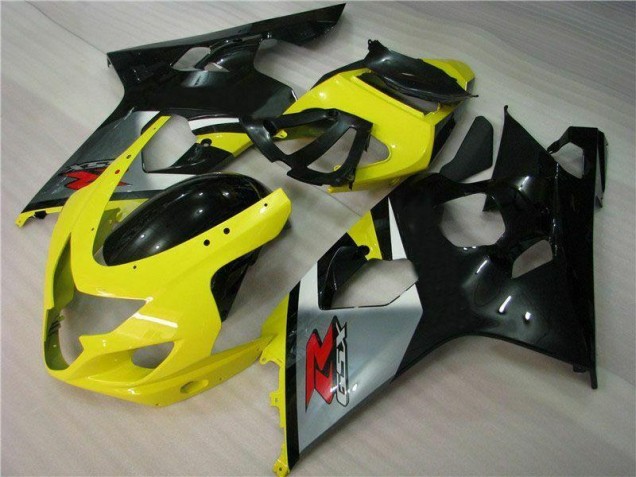 Yellow Black 04-05 GSXR 600/750 Motorcycle Fairing Yellow Black 04-05 GSXR 600/750 Motorcycle Fairing