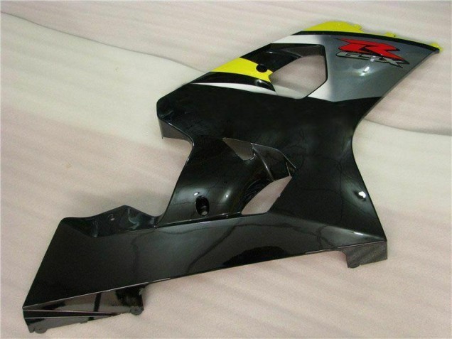 Yellow Black 04-05 GSXR 600/750 Motorcycle Fairing Yellow Black 04-05 GSXR 600/750 Motorcycle Fairing
