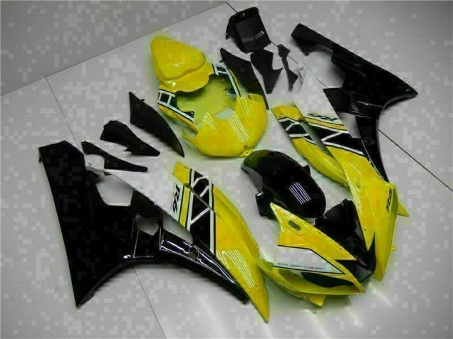 Yellow Black 06-07 YZF R6 Motorcycle Bodywork Yellow Black 06-07 YZF R6 Motorcycle Bodywork