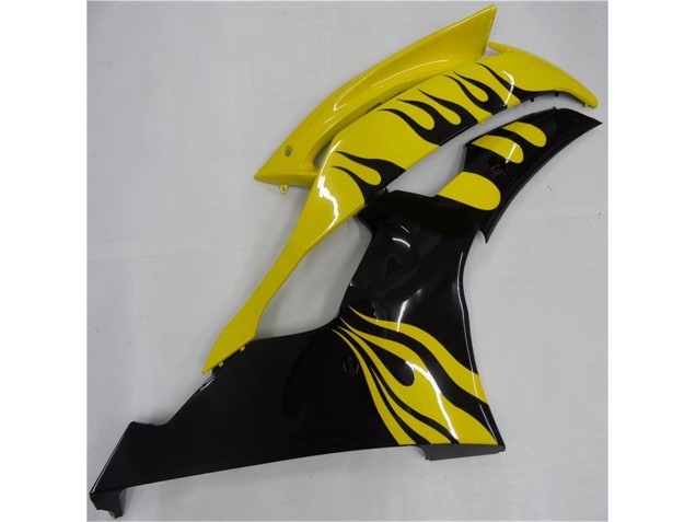 Yellow Black 08-16 YZF R6 Motorcycle Fairings Yellow Black 08-16 YZF R6 Motorcycle Fairings