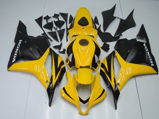 Yellow Black 09-12 CBR600RR Motorcycle Fairings Yellow Black 09-12 CBR600RR Motorcycle Fairings