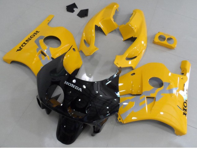 Yellow Black 91-98 CBR250RR MC22 Motorcycle Fairings Yellow Black 91-98 CBR250RR MC22 Motorcycle Fairings