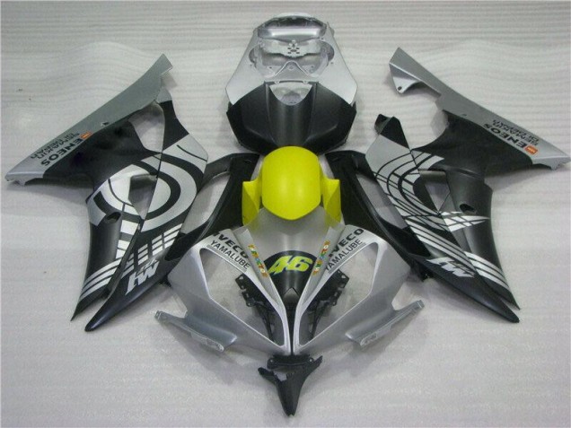 Yellow Black Silver 08-16 YZF R6 Motorcycle Fairings