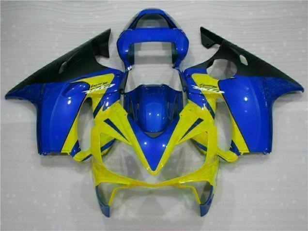 Yellow Blue 01-03 CBR600 F4i Motorcycle Fairings Yellow Blue 01-03 CBR600 F4i Motorcycle Fairings