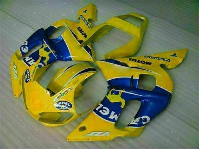 Yellow Blue 98-02 YZF R6 Motorcycle Bodywork