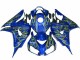 Yellow Flame Blue 06-07 CBR1000RR Motorcycle Fairings Yellow Flame Blue 06-07 CBR1000RR Motorcycle Fairings