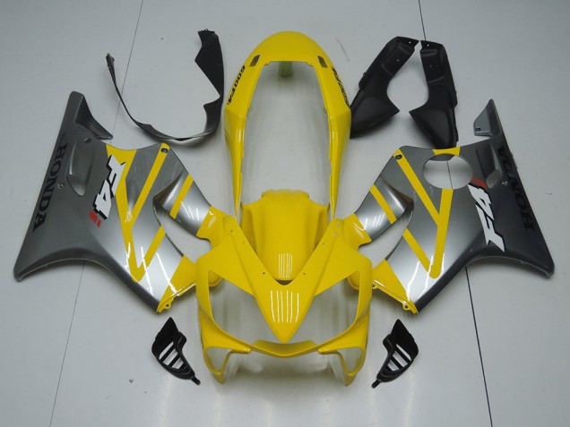Yellow Grey 04-07 CBR600 F4i Motorcycle Bodywork Yellow Grey 04-07 CBR600 F4i Motorcycle Bodywork