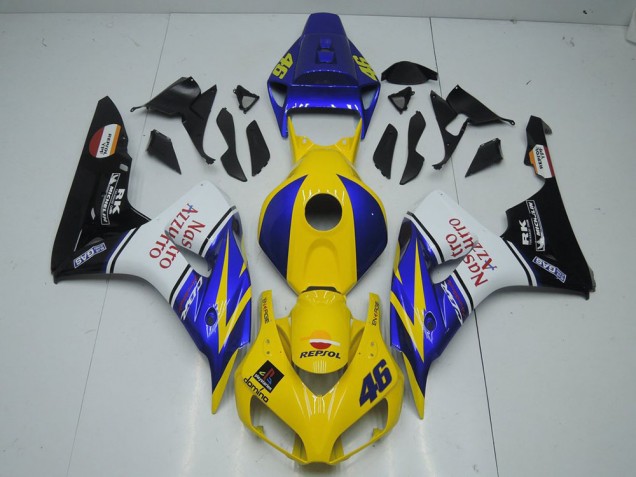 Yellow Nastro 06-07 CBR1000RR Motorcycle Fairings