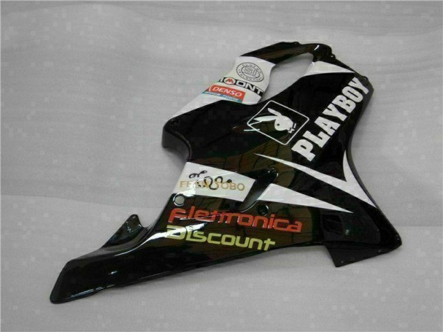 Yellow Silver Black Playboy 01-03 CBR600 F4i Motorcycle Fairings Yellow Silver Black Playboy 01-03 CBR600 F4i Motorcycle Fairings