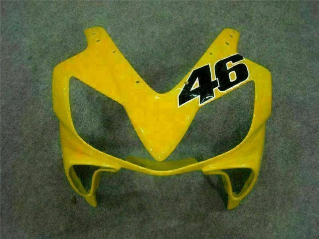 Yellow White 01-03 CBR600 F4i Motorcycle Fairings Yellow White 01-03 CBR600 F4i Motorcycle Fairings