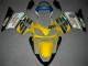 Yellow White 01-03 CBR600 F4i Motorcycle Fairings Yellow White 01-03 CBR600 F4i Motorcycle Fairings