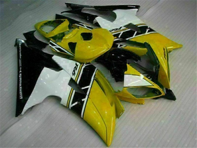 Yellow White 08-16 YZF R6 Motorcycle Fairings Yellow White 08-16 YZF R6 Motorcycle Fairings