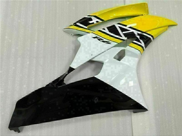 Yellow White Black 06-07 YZF R6 Motorcycle Fairing Yellow White Black 06-07 YZF R6 Motorcycle Fairing