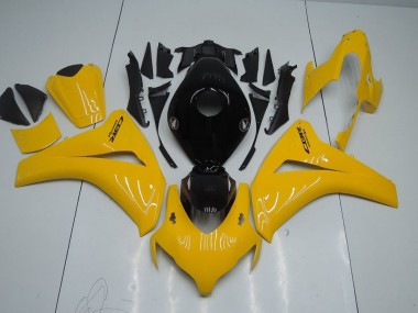 Yellow and Black 08-11 CBR1000RR Motorcycle Fairings